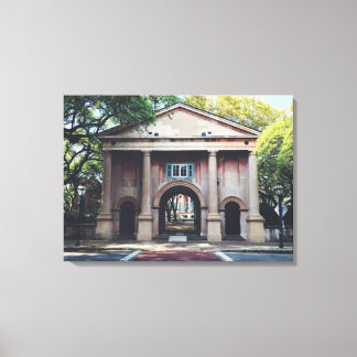 College of Charleston Canvastryck