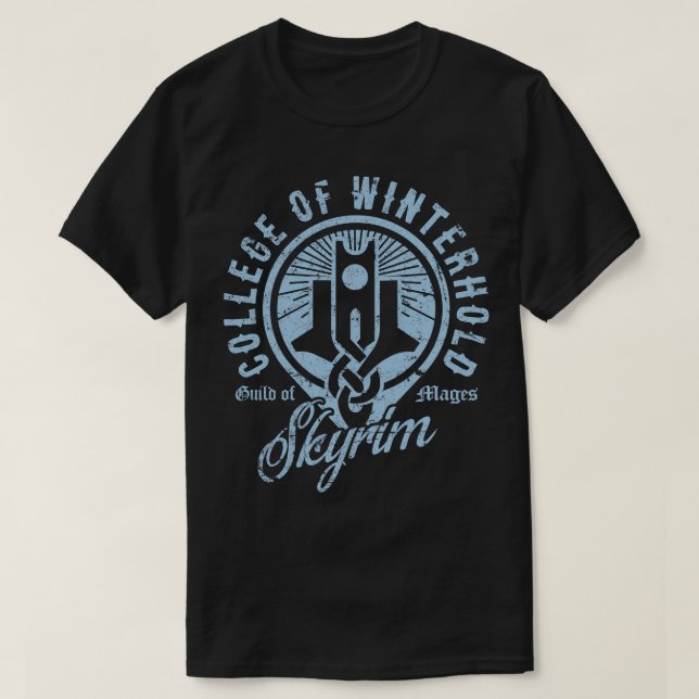 College of Winterhold T Shirt (Design framsida)