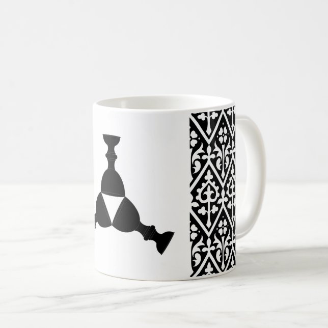 College of Yarnvid Populace Badge Kaffemugg (Framsida höger)