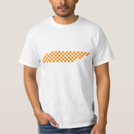 College- orange- och vitPIXEL Tennessee T-shirt