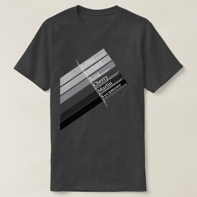 College Park Gråskala  T Shirt (Design framsida)