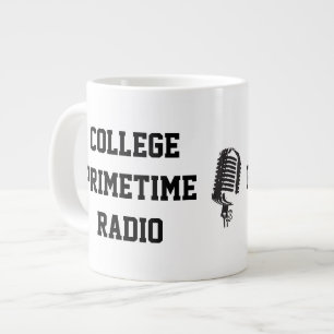 College Primetime Radio Jumbo Mugg