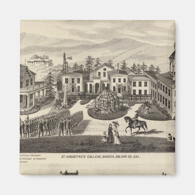 College, skola, Benicia Magnet (Framsidan)