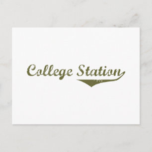 College Station Revolution t shirts Vykort
