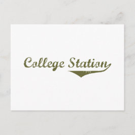 College Station Revolution t shirts Vykort