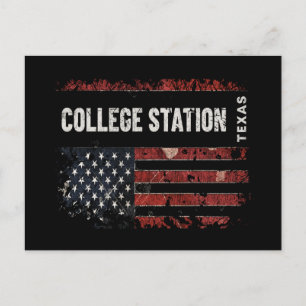 College Station Texas Vykort