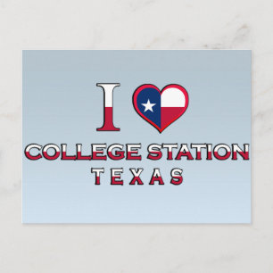 College Station, Texas Vykort