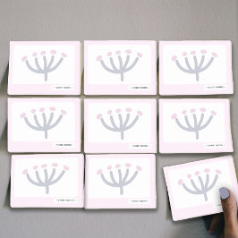 College Stationery Rosa Mimosa Anpassa Post-it Block