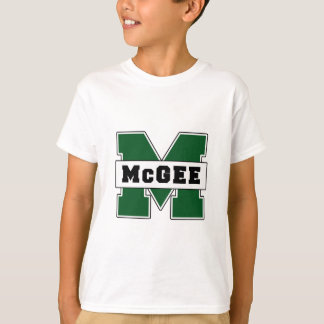 College--Stil McGee logotyp T-shirt