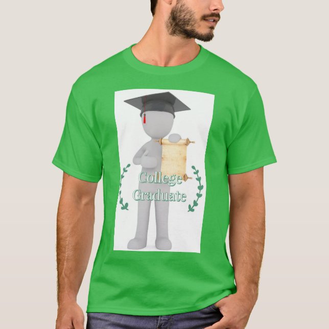 College Student T Shirt (Framsida)