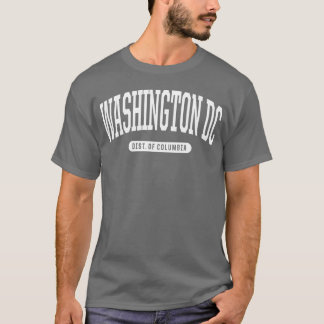 College Style Washington Dc District Of Columbia g T Shirt