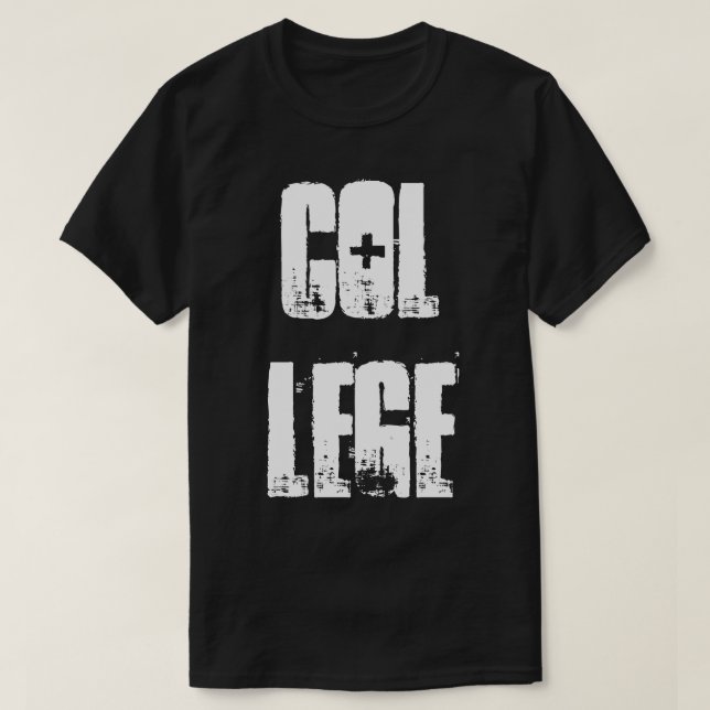 COLLEGE T-SHIRT (Design framsida)