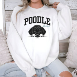 College Varsity Stil skript Pudel Mamma T Shirt