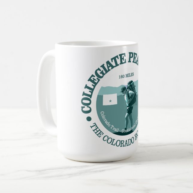 Collegiate Peaks Loop (T) Kaffemugg (Framsida vänster)