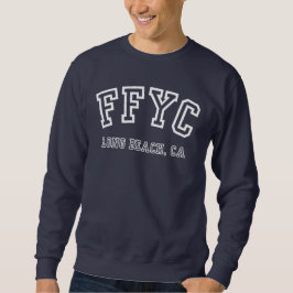 Collegiate White Manar Crew Sweatshirt