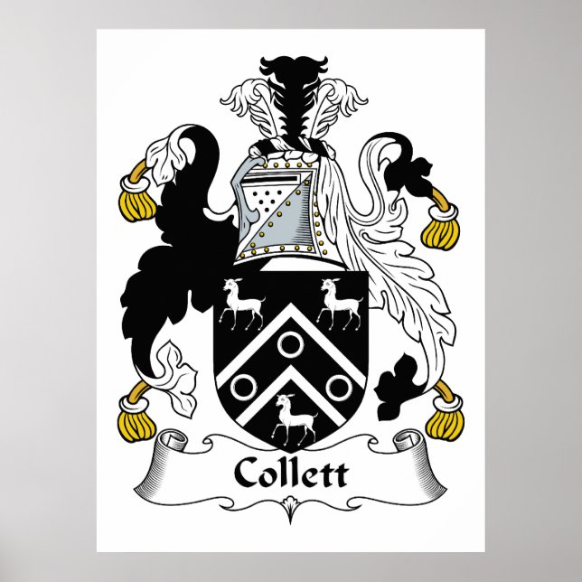 Collett Family Crest Poster (Framsidan)