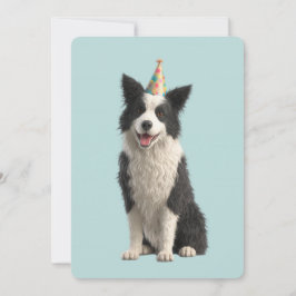 Collie födelsedagsfest inbjudningar
