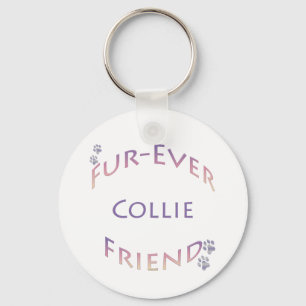 Collie Furever Nyckelring