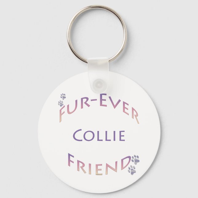 Collie Furever Nyckelring (Framsida)