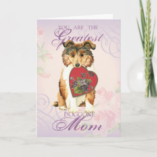 Collie Heart Mamma Kort