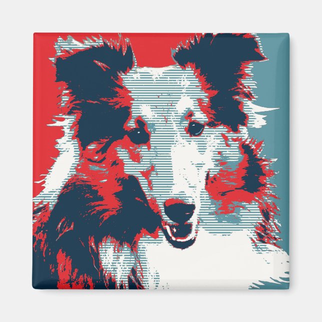 Collie Hope Parody Poster Magnet (Framsidan)