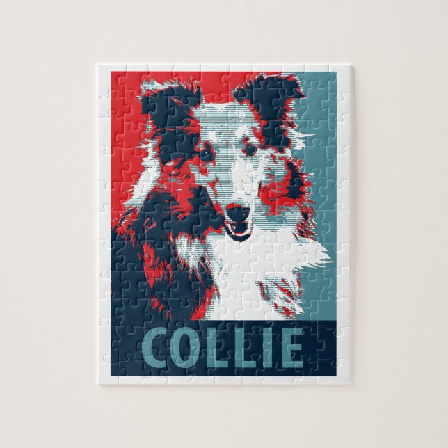 Collie Hope Parody Poster Pussel (Vertikal)