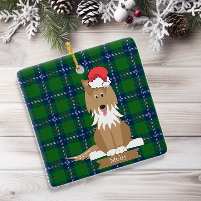 Collie Hund jultomten Pet Ornament (Skapare uppladdad)