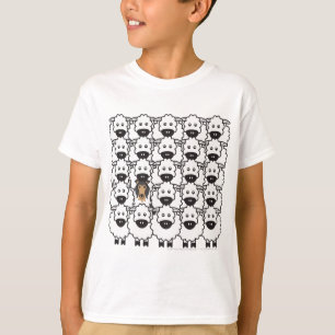 Collie i fåren t shirt