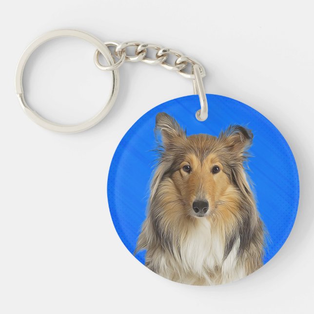 Collie Keychain (Framsidan)