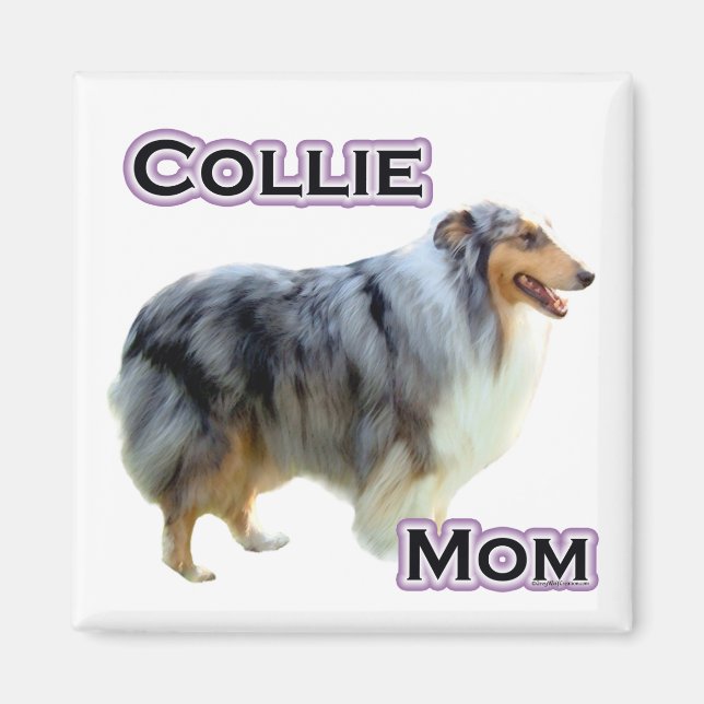 Collie Mamma 4 - Magnet (Framsidan)