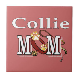 Collie Mamma Gifts Kakelplatta