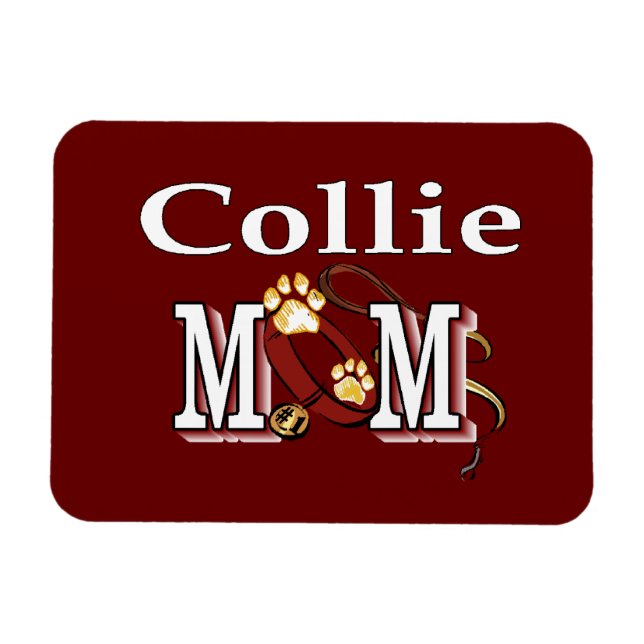 Collie Mamma Gifts Magnet (Horisontell)
