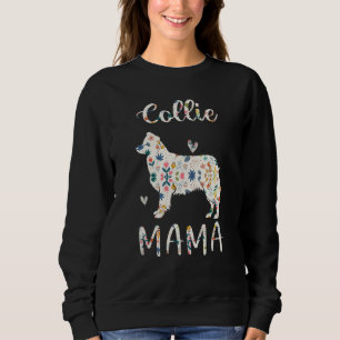 Collie Mamma Hund Mamma Kärlek T Shirt