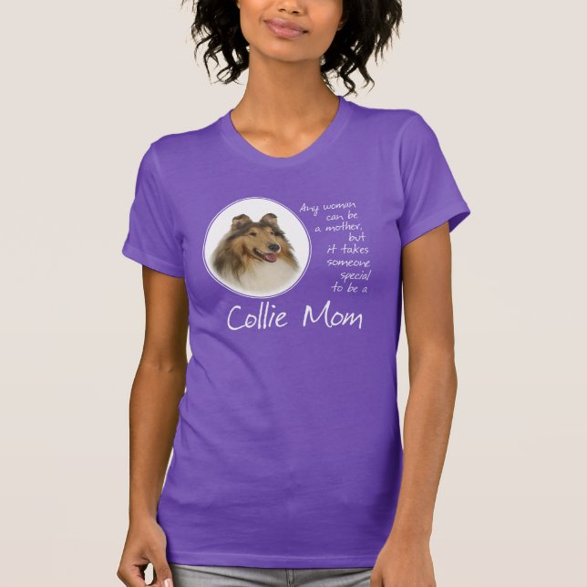 Collie Mamma Shirt T-shirt (Framsida)