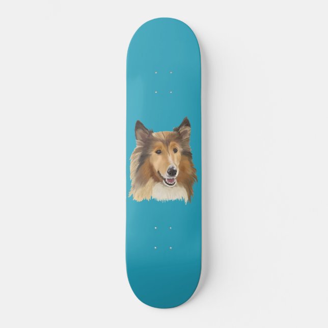 Collie Mini Skateboard Bräda 18,5 Cm (Framsida)