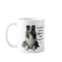 Collie mugg