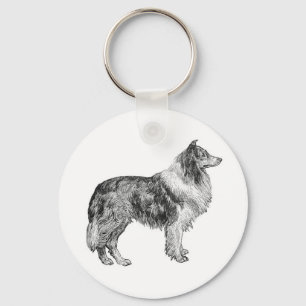 Collie Nyckelring