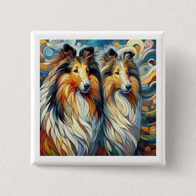 Collie Paw Casso  Knapp (Framsida)