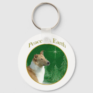 Collie Peace Nyckelring