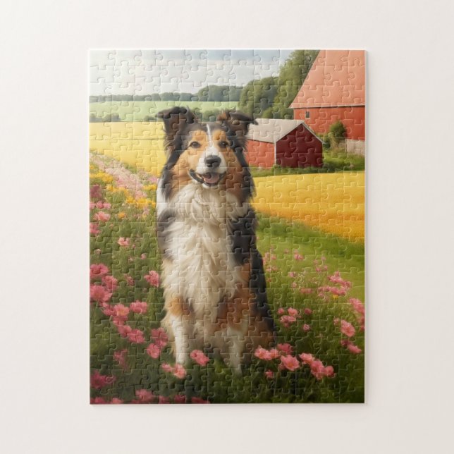Collie Pussel (Vertikal)