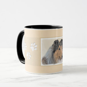 Collie (rå) - Cute Original Hund Art Mugg