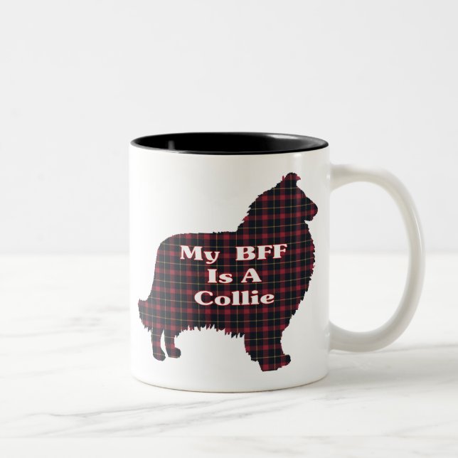 Collie Rough BFF Mugg (Höger)