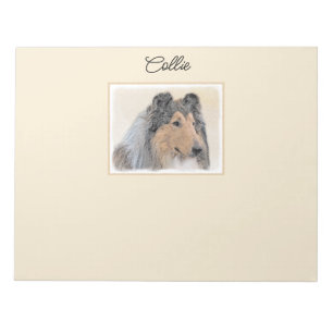 Collie (rough) Painting (grov) - Cute Original Hun Anteckningsblock