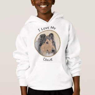 Collie (rough) Painting (grov) - Cute Original Hun T Shirt