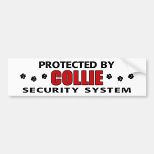 Collie Security Bildekal
