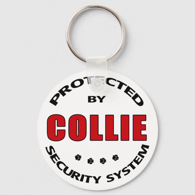 Collie Security Nyckelring (Framsida)