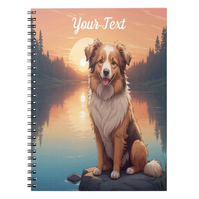 Collie Shepherd av Sjö Anteckningsbok (Framsidan)