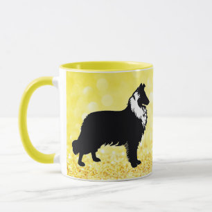 Collie Silhouette Mugg