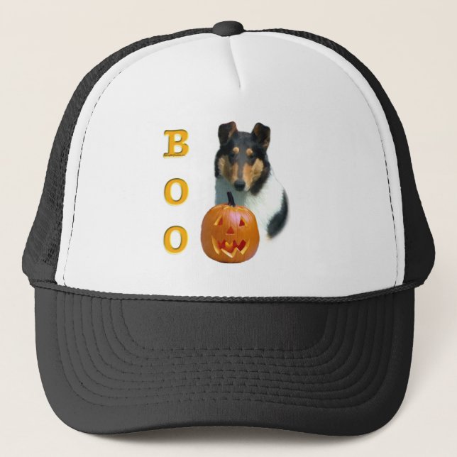 Collie (slät) Boo Truckerkeps (Framsida)