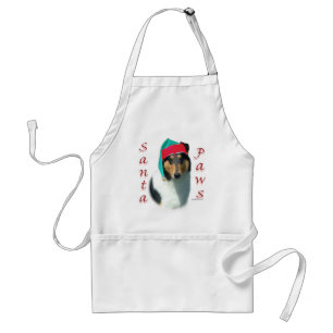 Collie (slät) Santa Tassar Förkläde